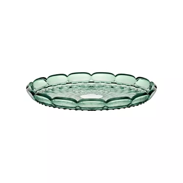 VANITY petit plat rond Vert...