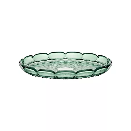 VANITY petit plat rond Vert...