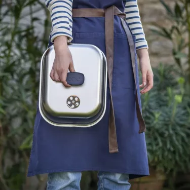 Cloche rectangulaire inox...