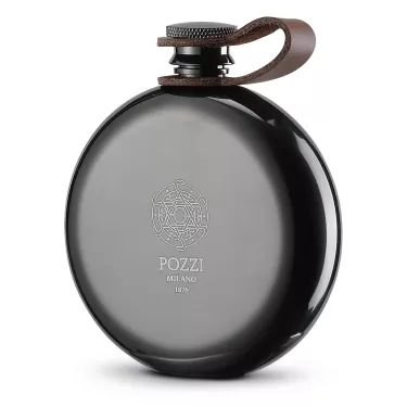 Flasque en inox noir 150 ml...
