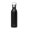 ACTIVE Bouteille isotherme double paroi en Inox avec poignée Qwetch 600 ml noir