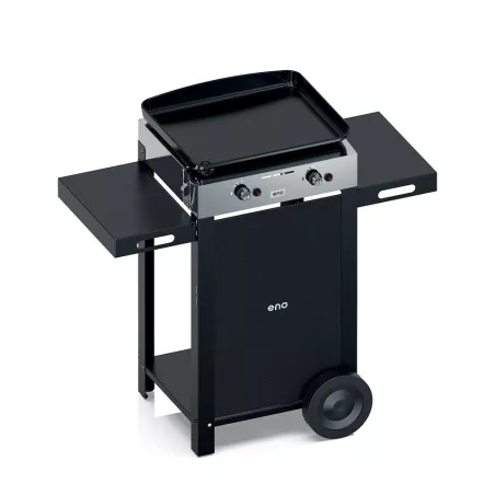 Ensemble Plancha Gaz Fonte et Chariot Combo Initial ENO 50
