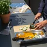 Ustensiles Plancha Spatule Pince Coffret du chef Bac gastro Planche à découper ENO