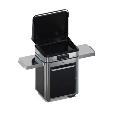 Plancha électrique + Chariot + Capot Combo ENOSIGN 65 Eno Inox et Noir