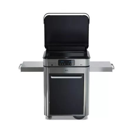 Plancha électrique + Chariot + Capot Combo ENOSIGN 65 Eno Inox et Noir