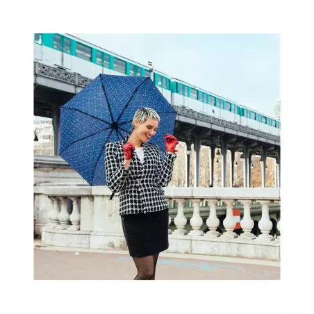 Parapluie automatique pliable bleu Kite SMATI
