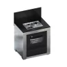 MODULO Cuisine extérieure Plaque et Four GAZ  Inox et Noir  ENO