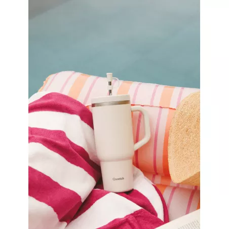 Tasse Isotherme Pour Cafe Gobelet Isotherme 300 Ml Acier Inoxydable - Double Paroi - Pour Café Chaud Ou Boissons Froides - Design Compact Café Robusta