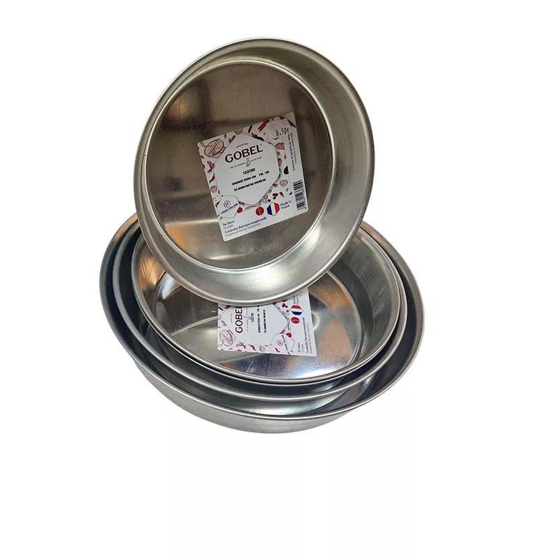 Moule à Gâteau Gobel Rond Bord Haut En Fer Blanc