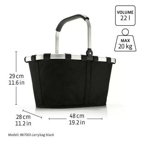 CARRYBAG Panier à provisions pliable REISENTHEL Rhombus midnight gold