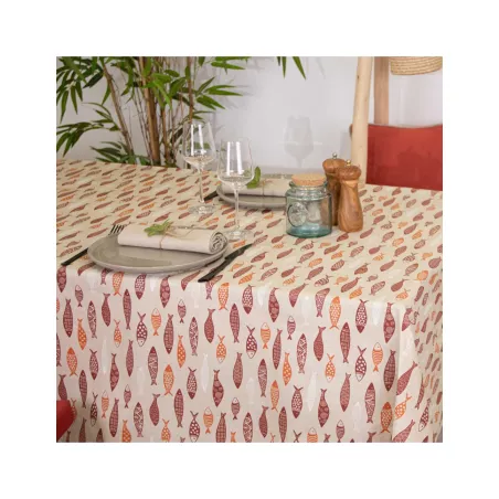 SARDINES Nappe 70% coton...
