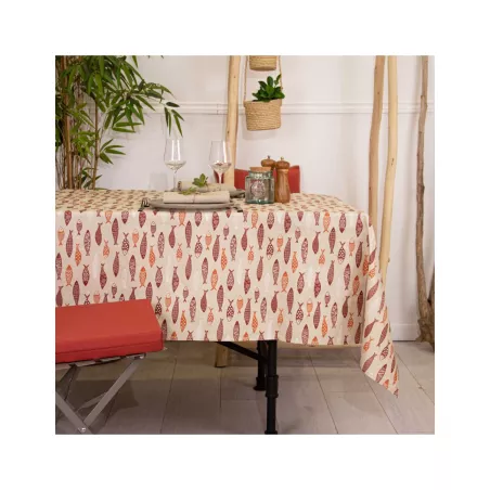 SARDINES Nappe 70% coton...