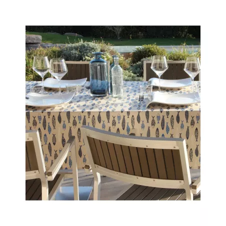 SARDINES Nappe 70% coton...