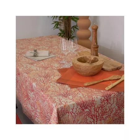 CORAUX Nappe 70% coton 30%...