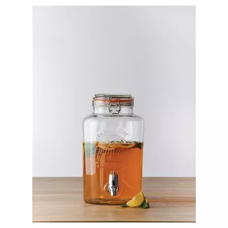Sacs De Remplissage Bag-in-Box 5 Litres Avec Robinet Papillon - Pour Jus, Vin, Boissons Non Gazeuses - Lot De 5