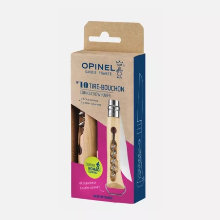 Opinel tire-bouchon decapsuleur Hetre