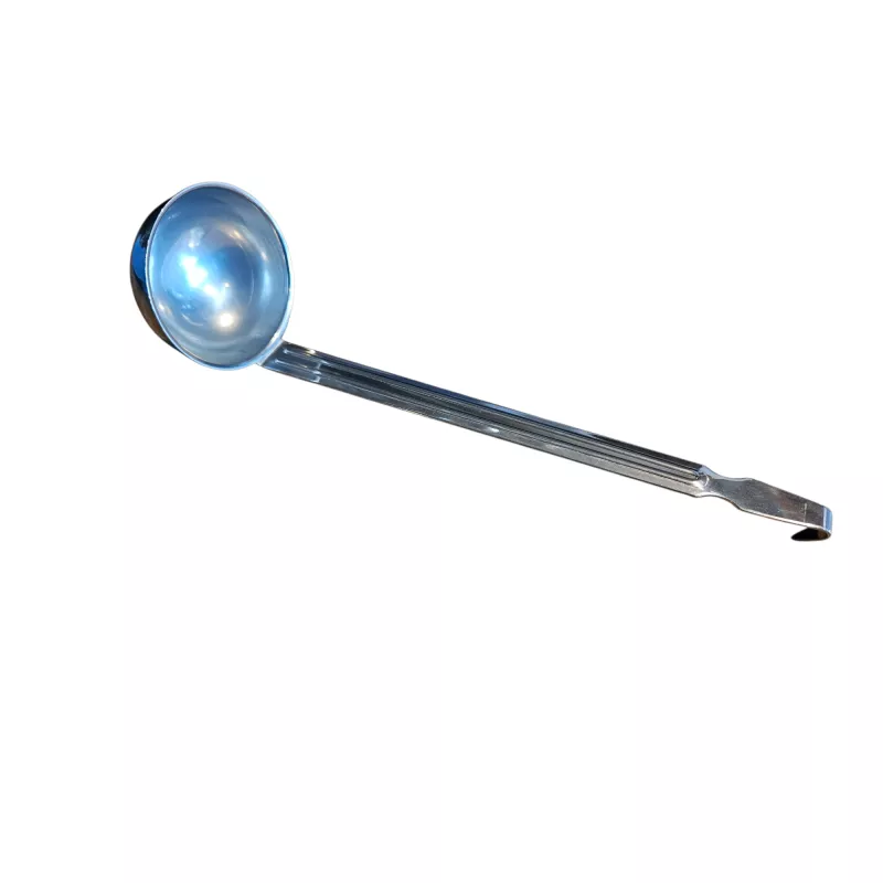 Louche à sauce inox 6,5 cm – Poignée soudée | Ustensile professionnel