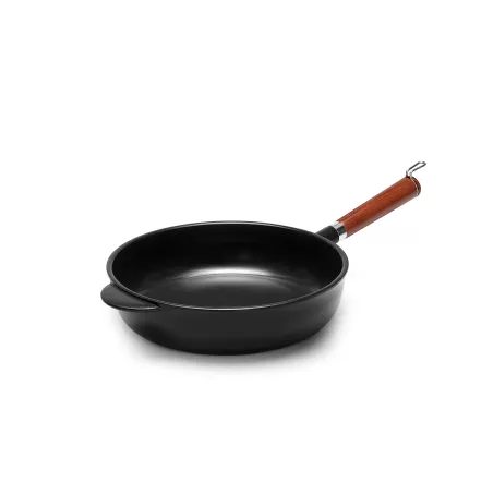 Poêle Antiadhésive Eventerde - Compatible Induction, Acier Inoxydable, Couvercle Inclus - 24/28 Cm - 4