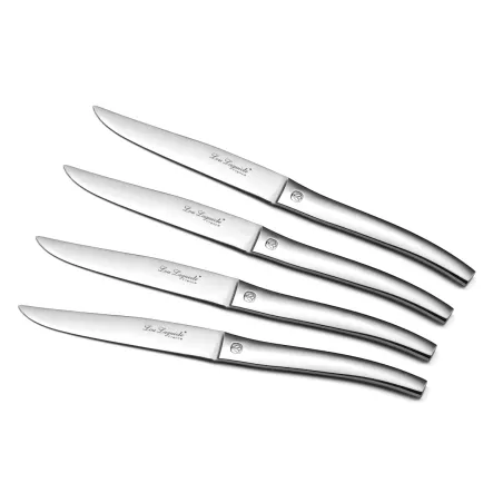 Coffret 8 Couteaux à Steak D.Perlla - Lames Dentelées 23cm - Inox Passe Lave-Vaisselle