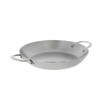 Poêle Pour Châtaignes Marrons Chauds en Fer 30 CM