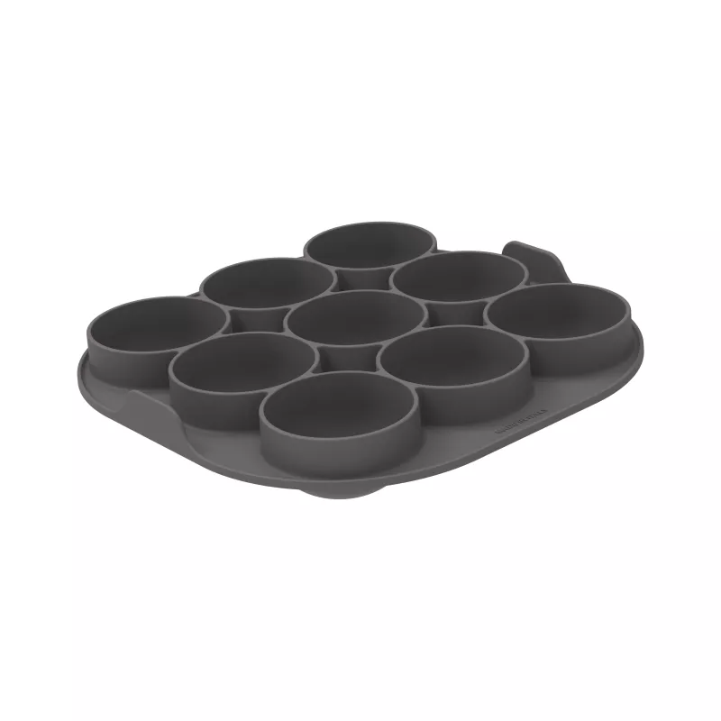 Lot De 6 Moules En Silicone Ronds 10 Cm - Pour Airfryer, Four, Gâteaux, Muffins, œufs, Antiadhésif Et Lavable
