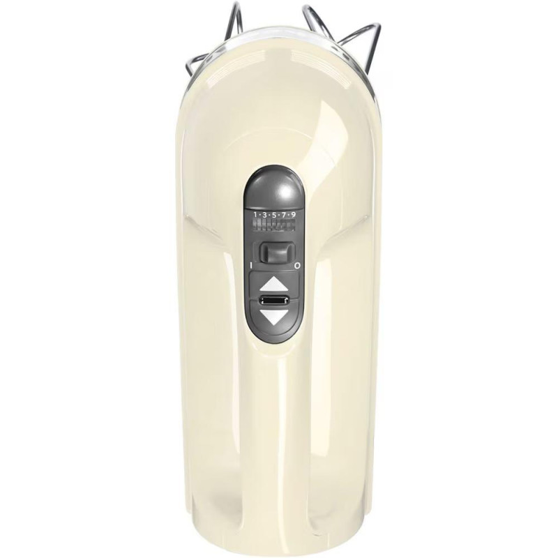 Accessoires KitchenAid KHM9P Pour Mélangeur à Main – Blanc, Inox