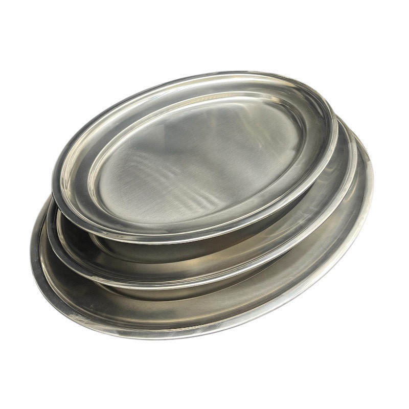 Mini plat de service inox forme marmite SnackHolder - Plats de service