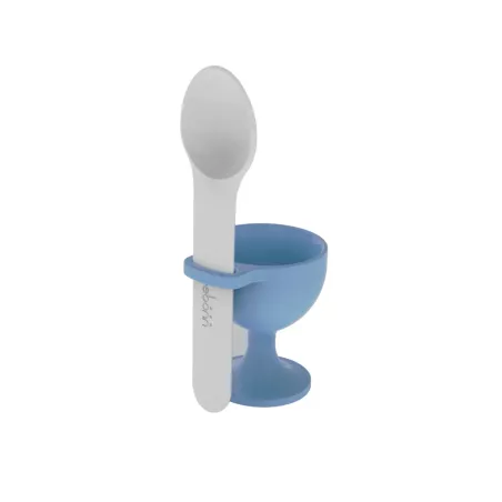 EggCup Coquetier bleu avec...