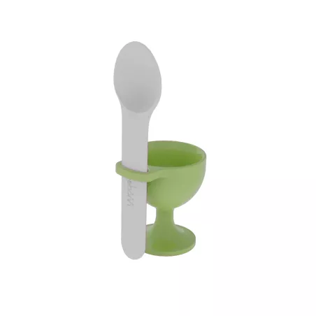 EggCup Coquetier vert avec...